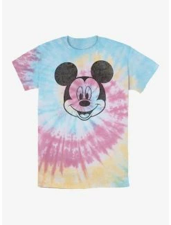 Top 10 🧨 Disney Mickey Mouse Mickey Face Tie Dye T-Shirt 🔔