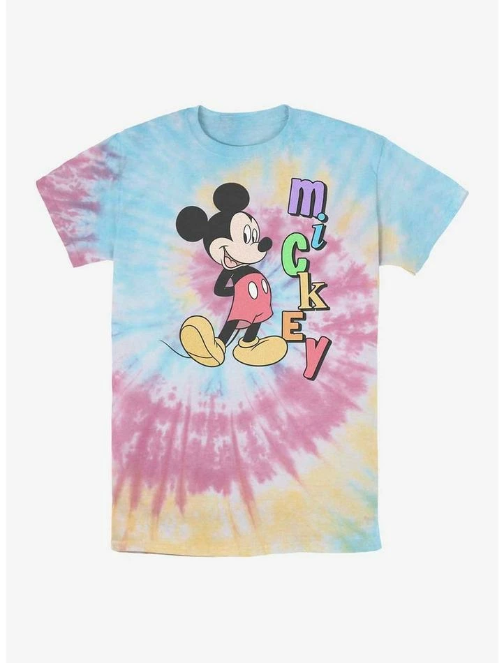 Promo π Disney Mickey Mouse Mickey Name Tie Dye T-Shirt π