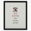 Flash Sale ⌛ Disney Mickey Mouse Minnie Love Wood Wall Decor 🌟