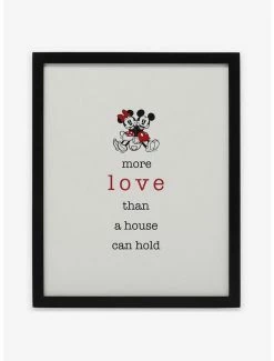 Flash Sale ⌛ Disney Mickey Mouse Minnie Love Wood Wall Decor 🌟