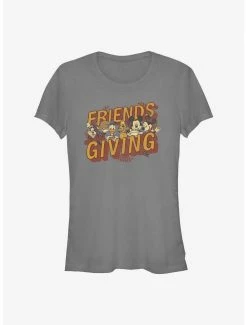 Coupon ❤️ Disney Mickey Mouse Friendsgiving 👧 Girls T-Shirt 🎉