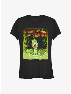 Deals 🧨 Disney Mickey Mouse Swamp Donald Poster 👧 Girls T-Shirt 😀