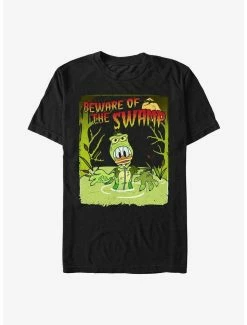 Budget 💯 Disney Mickey Mouse Swamp Donald Poster T-Shirt ⭐