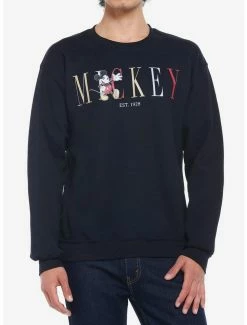 Discount 🔥 Disney Mickey Mouse Name Classic Sweatshirt 👏
