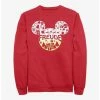 Brand new 😉 Disney Mickey Mouse Freude Joy in German Ears Sweatshirt 😉