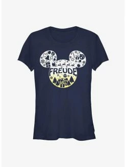 Coupon 🔥 Disney Mickey Mouse Freude Joy in German Ears 👧 Girls T-Shirt ❤️