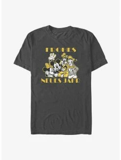 Top 10 ⭐ Disney Mickey Mouse Frohes Neues Jahr Happy New Year in German T-Shirt 💯