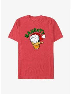 Best deal 🥰 Disney Mickey Mouse Naughty Holiday Donald T-Shirt 👏