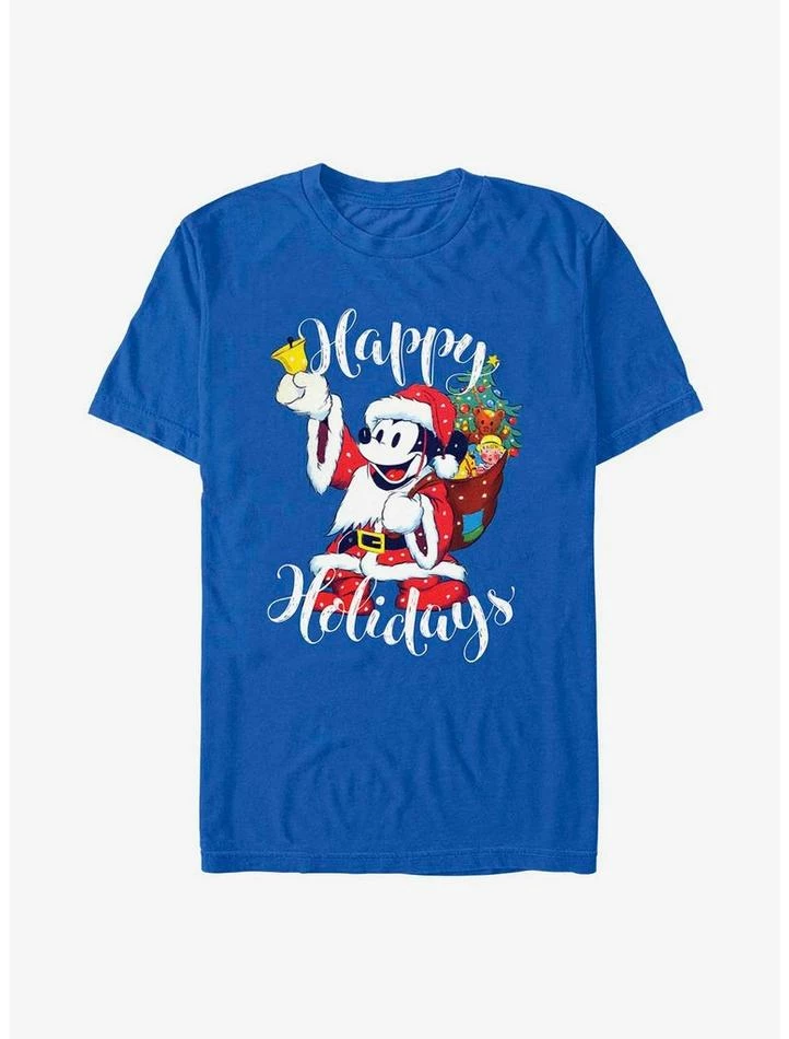 Best reviews of π― Disney Mickey Mouse Happy Holidays Santa Mickey T-Shirt π
