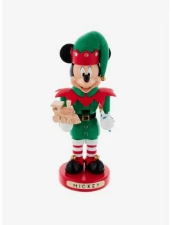 Deals 🥰 Kurt Adler Disney Mickey Mouse the Elf Nutcracker ✔️