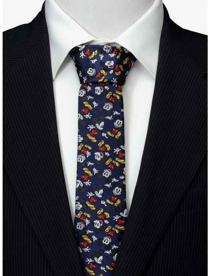 Top 10 β€οΈ Disney Mickey Mouse Action Navy Men's Tie β¨ - Image 2