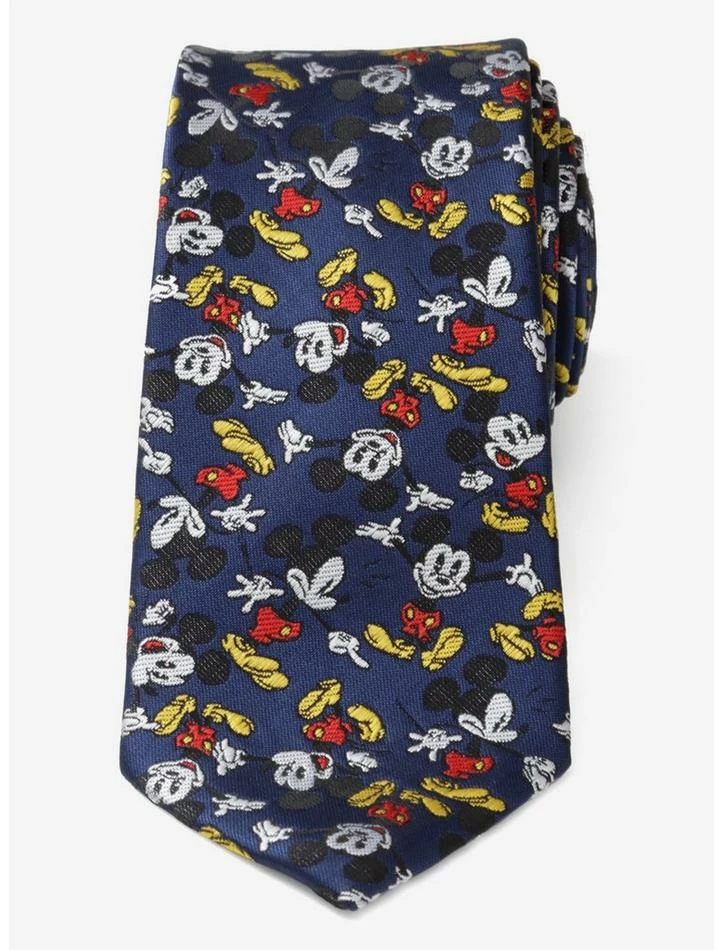 Top 10 β€οΈ Disney Mickey Mouse Action Navy Men's Tie β¨ - Image 3