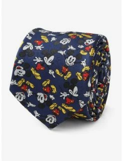 Top 10 ❤️ Disney Mickey Mouse Action Navy Men's Tie ✨