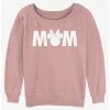 Outlet ⌛ Disney Mickey Mouse Minnie Mom 👧 Girls Slouchy Sweatshirt 🧨
