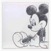 Brand new 😉 Disney Mickey Mouse Side Silhouette Canvas Wall Decor ✔️