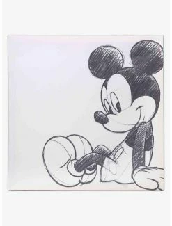 Brand new π Disney Mickey Mouse Side Silhouette Canvas Wall Decor βοΈ