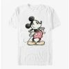 Top 10 ✨ Disney Mickey Mouse Charcoal Sketch Mickey T-Shirt 👏