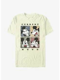 Promo 🔥 Disney Mickey Mouse Current Mood T-Shirt 😉