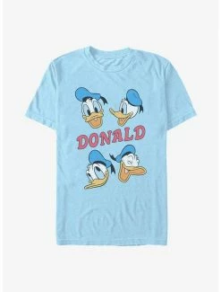 Best deal ⌛ Disney Mickey Mouse Donald Duck Heads T-Shirt 🛒