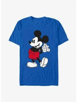 Outlet ⭐ Disney Mickey Mouse Flowers For You T-Shirt 🔔