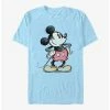 New 😀 Disney Mickey Mouse Charcoal Sketch Mickey T-Shirt 🔥