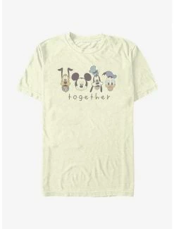 Outlet 😉 Disney Mickey Mouse Together Group Heads T-Shirt 🎁