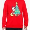 Hot Sale 🔥 Disney Mickey Mouse Holiday Santa Sweatshirt 🎁