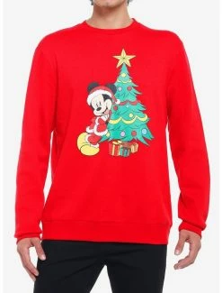 Hot Sale 🔥 Disney Mickey Mouse Holiday Santa Sweatshirt 🎁