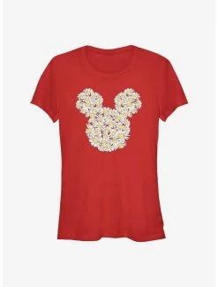 Promo 🛒 Disney Mickey Mouse Daisy Flower Fill 👧 Girls T-Shirt 🎁