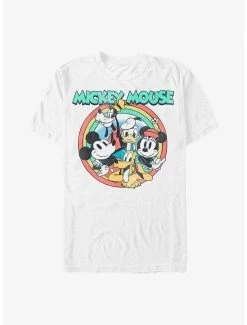 Cheapest 🌟 Disney Mickey Mouse Group Pose T-Shirt ❤️