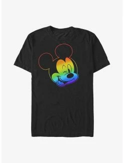 Outlet 🔥 Disney Mickey Mouse Rainbow Mickey T-Shirt 🌟