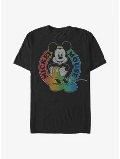 Deals 😀 Disney Mickey Mouse Rainbow Mouse T-Shirt ✨