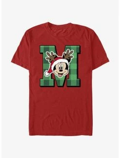 Cheap 💯 Disney Mickey Mouse Festive Antlers T-Shirt 😉
