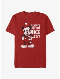 Budget 🎉 Disney Mickey Mouse Always On The Nice Lise T-Shirt ❤️