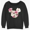 Promo 🔔 Disney Mickey Mouse Tropical Mouse 👧 Girls Slouchy Sweatshirt ✔️