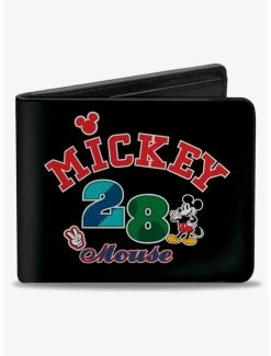 Cheap ⌛ Disney Mickey Mouse 28 Pose and Icons Bifold Wallet ✨