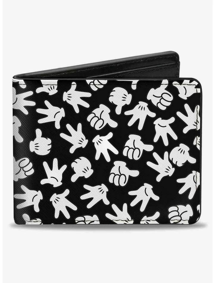 Discount π Disney Mickey Mouse Hand Gestures ScatteBifold Wallet β