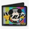 Brand new 💯 Disney Pluto Mickey Mouse Donald Duck Stay Fresh Group Bifold Wallet 🛒