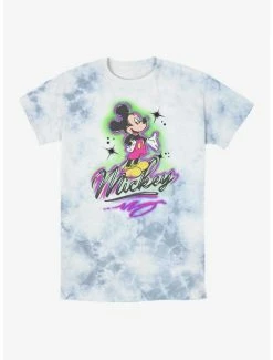 Best Sale 🔥 Disney Mickey Mouse Airbrush Mickey Tie-Dye T-Shirt 🎉