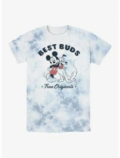 Buy 😍 Disney Mickey Mouse Best Buds Mickey & Pluto Tie-Dye T-Shirt 🎁