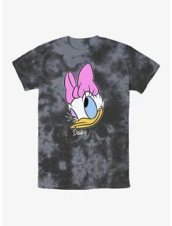 Deals 🧨 Disney Mickey Mouse Daisy Big Face Tie-Dye T-Shirt ⭐