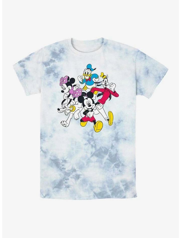 Wholesale β€οΈ Disney Mickey Mouse Fun Run Tie-Dye T-Shirt π