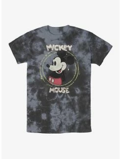 Budget 👍 Disney Mickey Mouse Happy Mickey Tie-Dye T-Shirt 🌟