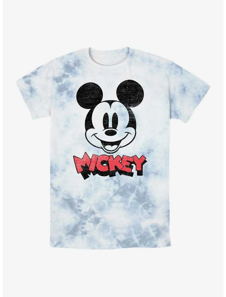 Discount π Disney Mickey Mouse Heads Up Tie-Dye T-Shirt βοΈ