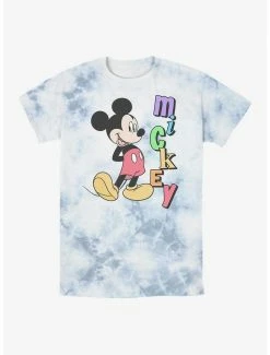Brand new 🤩 Disney Mickey Mouse Mickey Name Tie-Dye T-Shirt 🛒