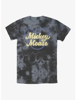 Wholesale 🌟 Disney Mickey Mouse Mickey Script Tie-Dye T-Shirt 🎁