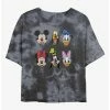 Best Sale 😉 Disney Mickey Mouse Sensational Six Tie-Dye 👧 Girls Crop T-Shirt ⌛