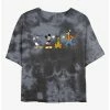 Top 10 👍 Disney Mickey Mouse Just The Boys Tie-Dye 👧 Girls Crop T-Shirt 🤩