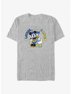 Wholesale ✔️ Disney Mickey Mouse Latkes Light & Love Minnie and Daisy T-Shirt ✔️