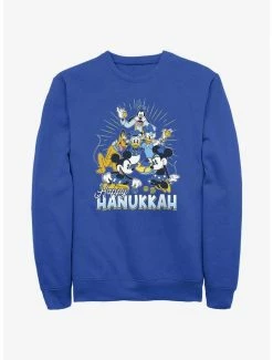 Brand new 🤩 Disney Mickey Mouse Happy Hanukkah Friends Sweatshirt 🔥